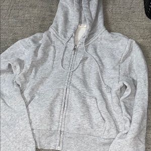 BRANDY MELVILLE cropped zip up